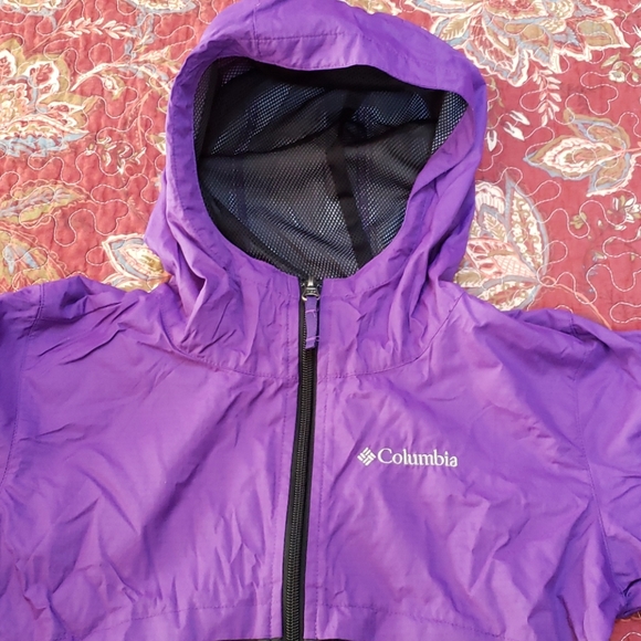 ⏳🦋4 for $20, or as marked. EUC- Columbia Hooded Wind Shell - Picture 2 of 5